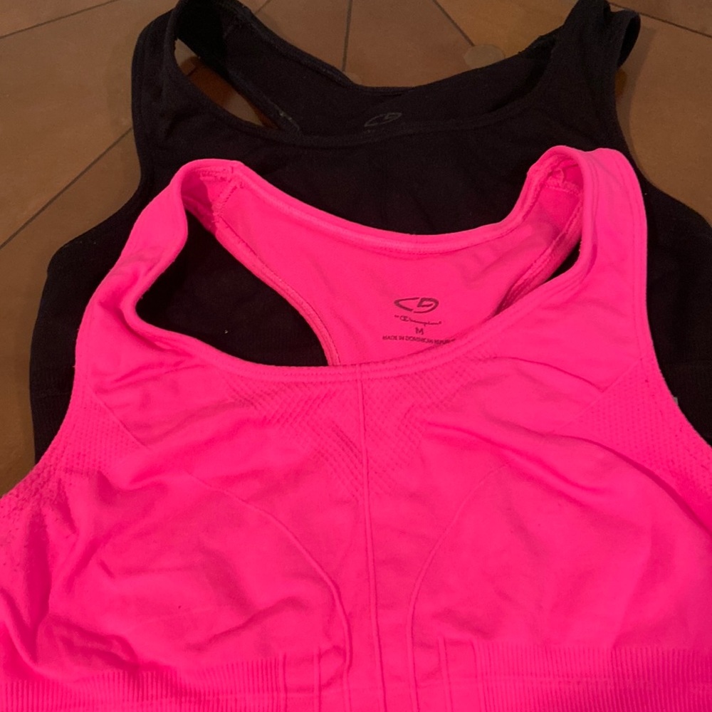 Champion sports brad black and hot pink